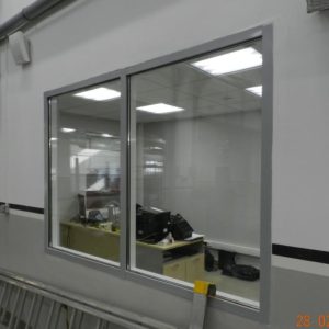 Серое противопожарное окно / серия FRM1177